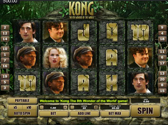 Популярный кинохит в слоте «King Kong» от казино Вулкан Россия