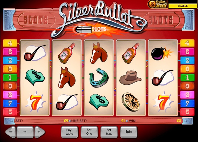 Игровой автомат «Silver Bullet» (Серебряная Пуля) в казино Вулкан 24